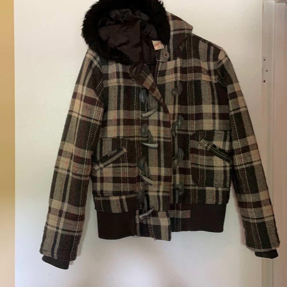 Winter wool jacket